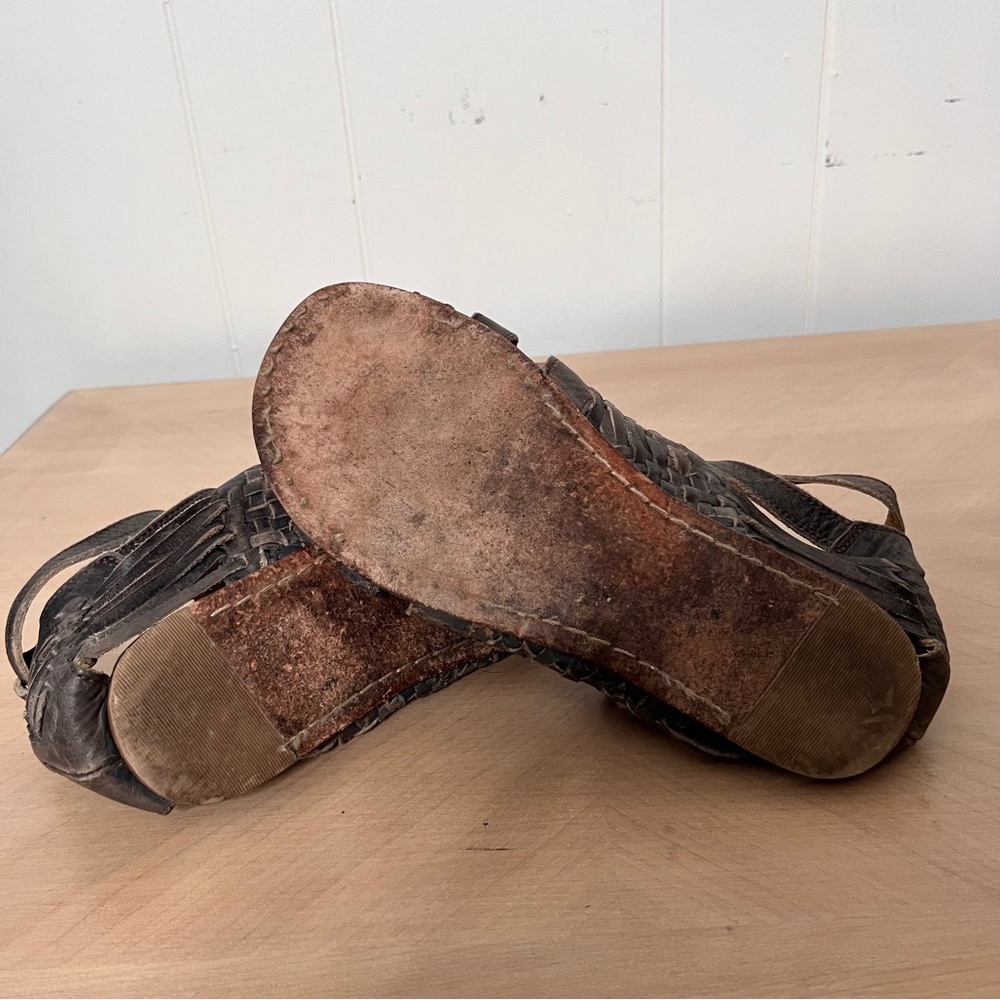 BED|STU Brown Leather Sandals - Picture 10 of 10